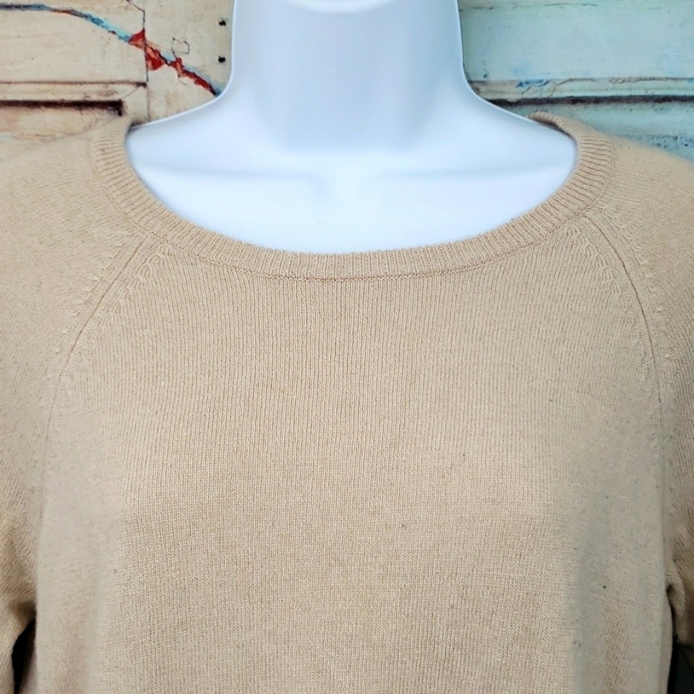 J.Crew Side Button Wool Blend Colorblock Sweater - image 3